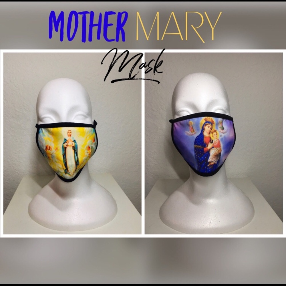 Face mask mother Mary